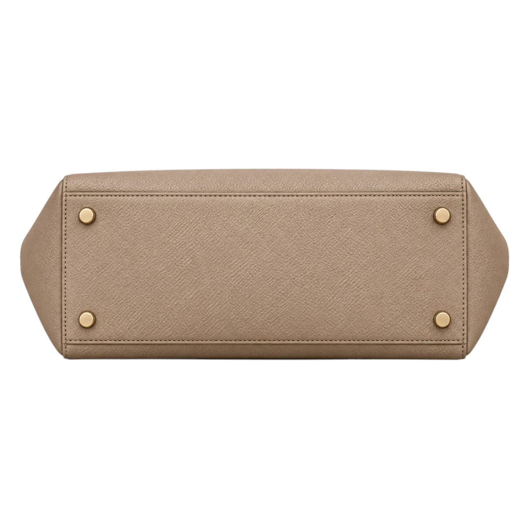 Totony Taupe Women’s Tote Handbags – Faux Leather Shoulder Carry Everyday Bag