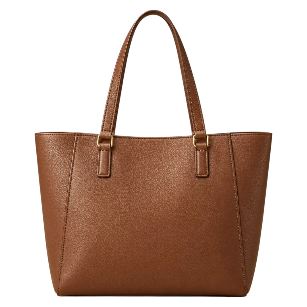 Totony Brown Women’s Satchel Handbags – Faux Leather Everyday Shoulder Tote