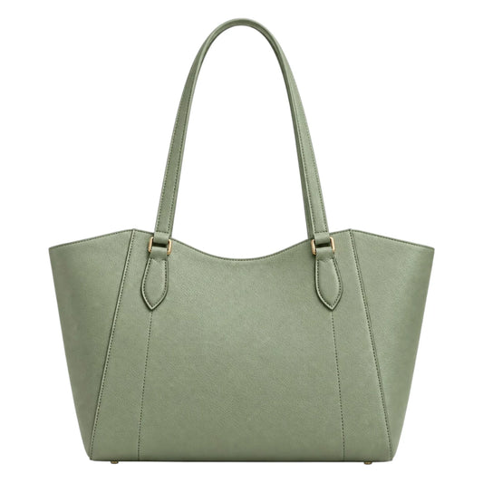 Totony Sage Green Women’s Tote Handbags – Faux Leather Structured Shoulder Bag
