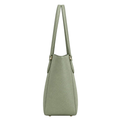 Totony Sage Green Women’s Tote Handbags – Faux Leather Structured Shoulder Bag