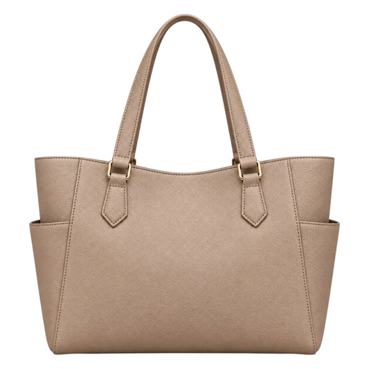 Totony Taupe Women’s Tote Handbags – Faux Leather Shoulder Carry Everyday Bag