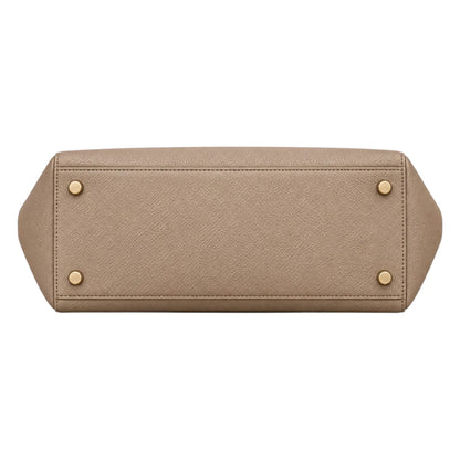 Totony Taupe Women’s Tote Handbags – Faux Leather Shoulder Carry Everyday Bag