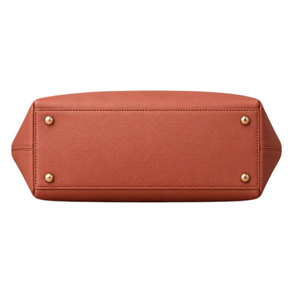 Totony Terracotta Women’s Tote Handbags – Faux Leather Structured Everyday Bag
